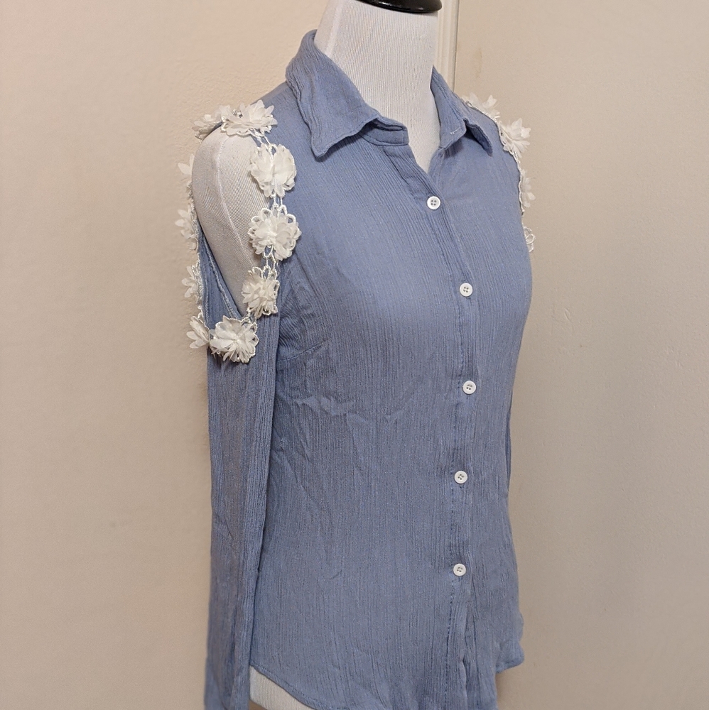 Peek-A-Boo Blouse
